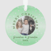 カスタム祖父母 オーナメント (裏面)