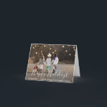 カスタム祝日金ゴールド紙吹雪 |写真 シーズンカード<br><div class="desc">美しモダンい写真の季節の挨拶、クリスマス、ハヌカ、祝日のノートカード。 簡単DIY編集可能カード – 家族の写真とテキストを追加するだけです。 メッセージを挿入するか、削除して手書きのメモを追加する場合は、カード内のオプションです。フェイク金ゴールド紙吹雪箔</div>