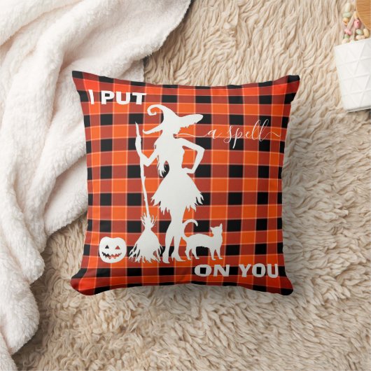 カスタム秋に呪文を掛け市松模様にた クッション (ブランケット)