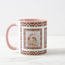 カスタム秋のすてき秋クリスマスパターン写真