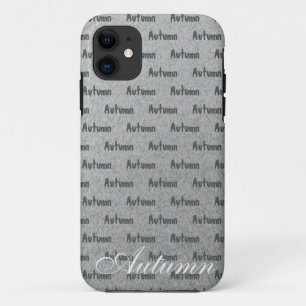 カスタム秋の名前Iphoneのケースギフト iPhone 11 ケース