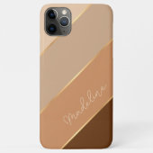 カスタム秋カラメルスパイスラテ紅葉 Case-Mate iPhoneケース (裏面)