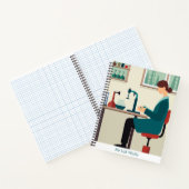 カスタム科学実験室学生用スパイラルノート ノートブック (内部)