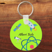カスタム科学 キーホルダー (正面)
