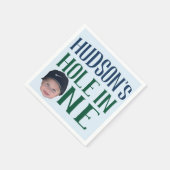 カスタム穴を1つ スタンダードカクテルナプキン (角)