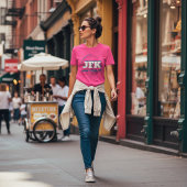 カスタム空港コードシティ&州ミニマリスト旅行 Tシャツ