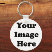 カスタム空白のテンプレート キーホルダー (正面)