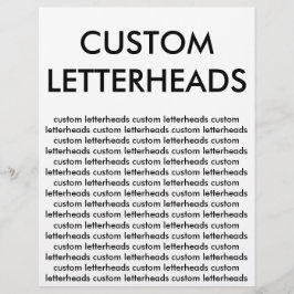 カスタム空白のパーソナライズされたテンプレート