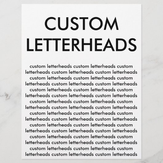 カスタム空白のパーソナライズされたテンプレート (正面)