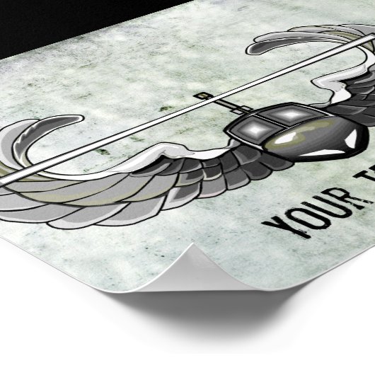 カスタム空襲ポスター ポスター (角)