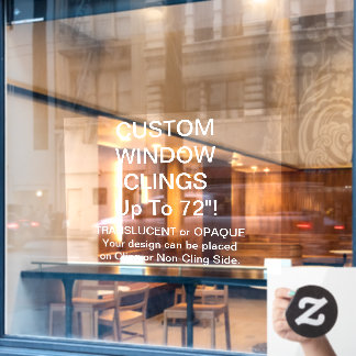 カスタム窓の貼り付け自動OPAQUE 72" x 52" ウィンドウサイン