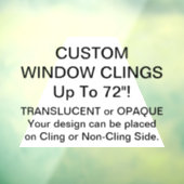 カスタム窓の貼り付けADVANCED OPAQUE 30" x 20" ウィンドウサイン (シート3)