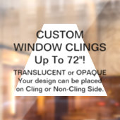 カスタム窓の貼り付けADVANCED OPAQUE 30" x 20" ウィンドウサイン (シート2)