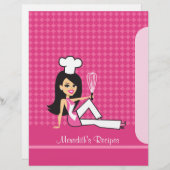 カスタム章結合器用の分周器用letterhead (正面/裏面)