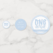 カスタム第1回バースデーキュートパステルブルーオンダーフル コンフェッティ (正面)