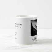 カスタム第1母の日の写真かわいいミニマリスト コーヒーマグカップ (中央)