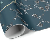 カスタム第16回結婚記念サイリーフローラ ラッピングペーパー (ロールコーナー)
