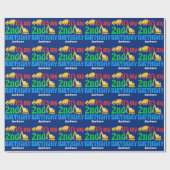 カスタム第2バースデーボーイ建築車 ラッピングペーパー (フラット)