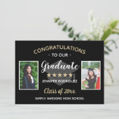 カスタム第2回写真卒業記念 案内状 (スタンド正面)