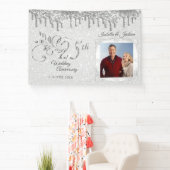 カスタム第25回銀周年記念バナー 横断幕 (インサイチュ)