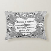 カスタム第25期銀周年記念モノグラム アクセントクッション (正面)