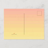 カスタム第3回SoCal誕生日 インビテーションポストカード (裏面)