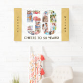 カスタム第50回バースデーパーティートラル写真集 横断幕 (インサイチュ)