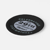 カスタム第50回誕生日ユーモア ペーパープレート (アングル)