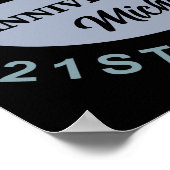 カスタム第50回誕生日ユーモア ポスター (角)