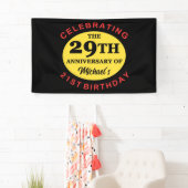 カスタム第50回誕生日ユーモア 横断幕 (インサイチュ)