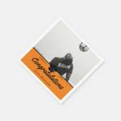 カスタム等写真学校卒業 スタンダードカクテルナプキン (角)