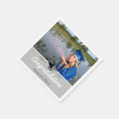 カスタム等写真学校卒業 スタンダードカクテルナプキン (角)