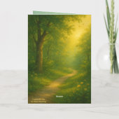 カスタム等級化カード女性黒髪 サンキューカード (裏面)