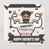 カスタム筋パパフォトカード シーズンカード (正面/裏面)