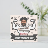 カスタム筋パパフォトカード シーズンカード (スタンド正面)