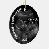 カスタム簡単超音波テンプレート セラミックオーナメント (右)