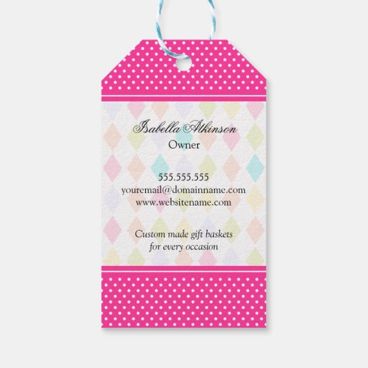 カスタム籠事業 ギフトタグ (裏面)