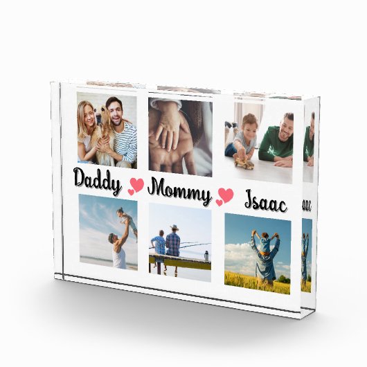 カスタム系写真アクリルブロック フォトブロック (右)