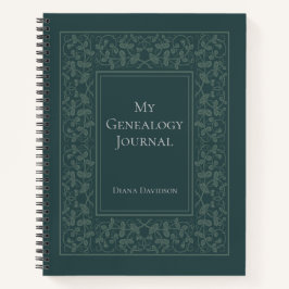 カスタム系系図学系統仕訳帳 ノートブック