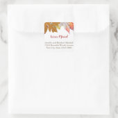 カスタム紅葉の移動告知 スクエアシール (バッグ)