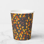 カスタム紅葉&ベリー 紙コップ (裏面)