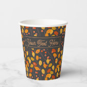 カスタム紅葉&ベリー 紙コップ (正面)
