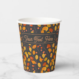 カスタム紅葉&ベリー 紙コップ