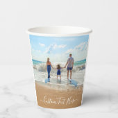 カスタム紙カップ文字パーソナライズされた 紙コップ (裏面)