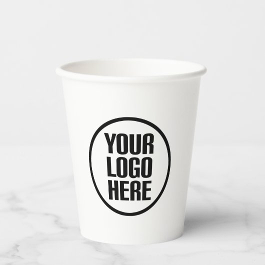 カスタム紙コーヒーカップあなたのロゴパーティー供給 紙コップ (正面)