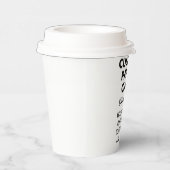 カスタム紙パーソナライズされたカップ[8] （蓋あり） 紙コップ (右)