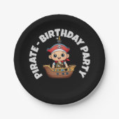 カスタム紙パーソナライズされたプレート誕生日パーティー ペーパープレート (正面)
