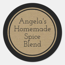 カスタム紙プリントボトル缶詰ジャールラベル ラウンドシール