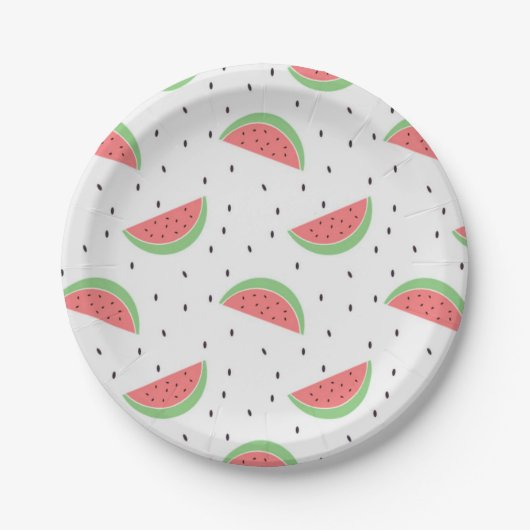 カスタム紙プレート7" ペーパープレート (正面)