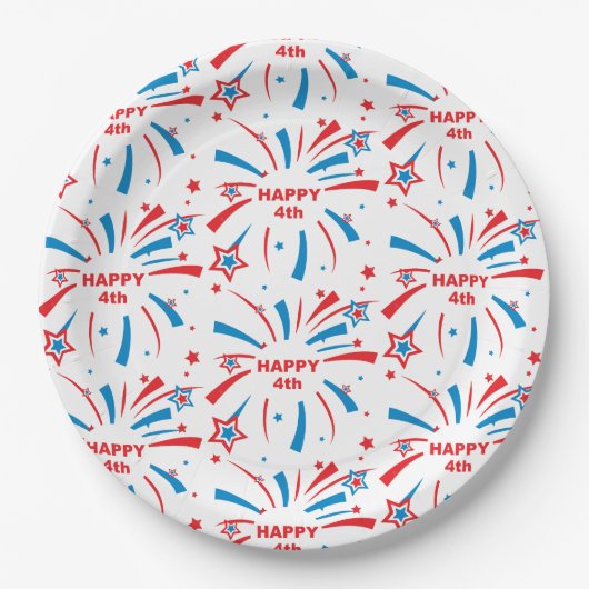 カスタム紙プレート9" ペーパープレート (正面)